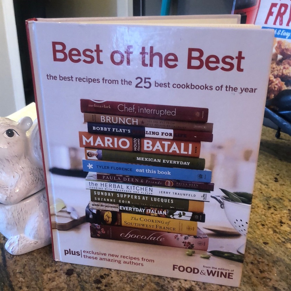 Food & Wines Best of the Beat cookbook . Featuring 25 best cookbooks. Brand New